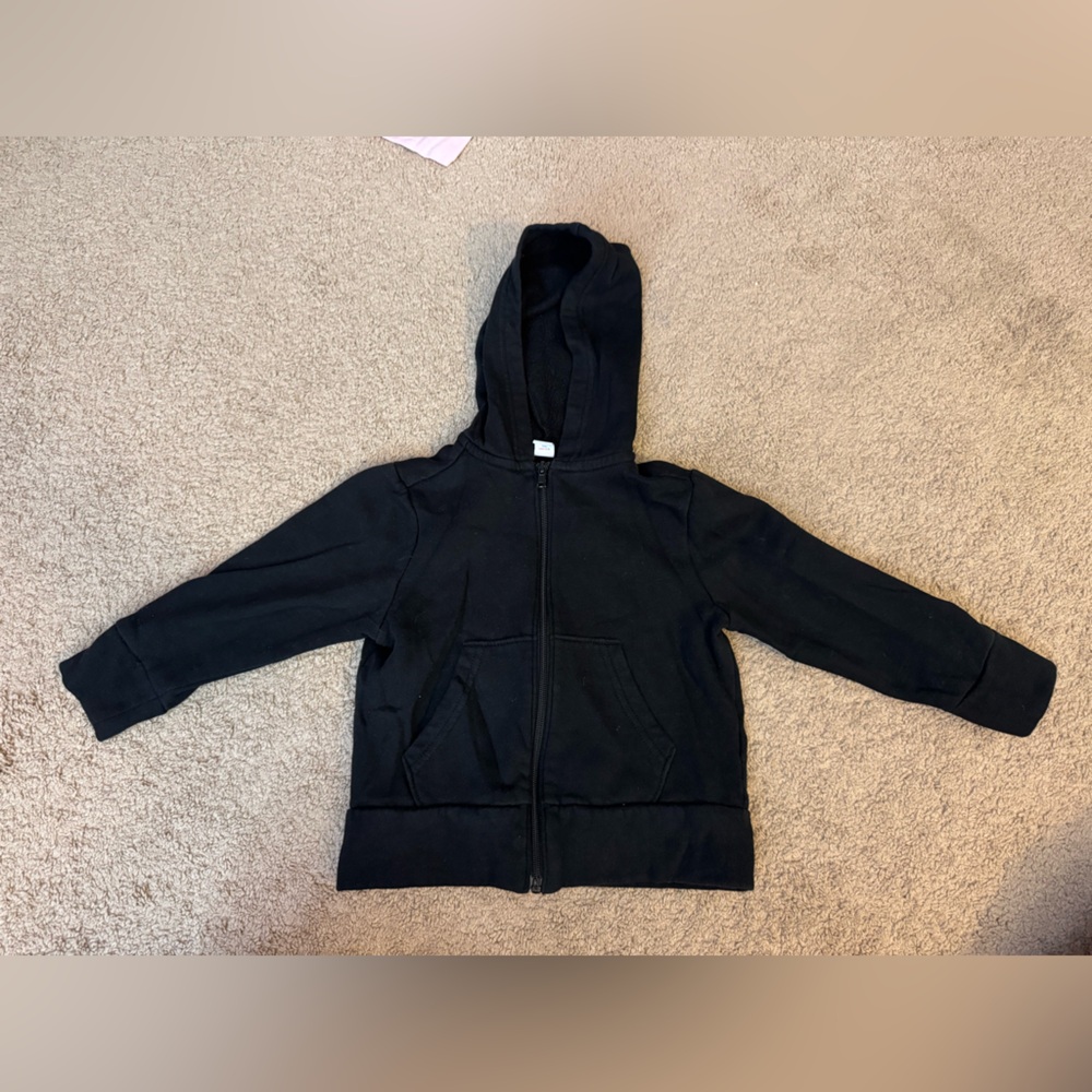 Old Navy Black Hooded Kid’s Jacket